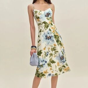 NWT Reformation Suzy Dress in Botanist